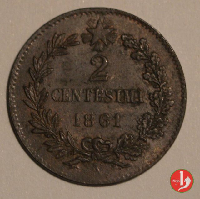 2 centesimi 1861 (Napoli)