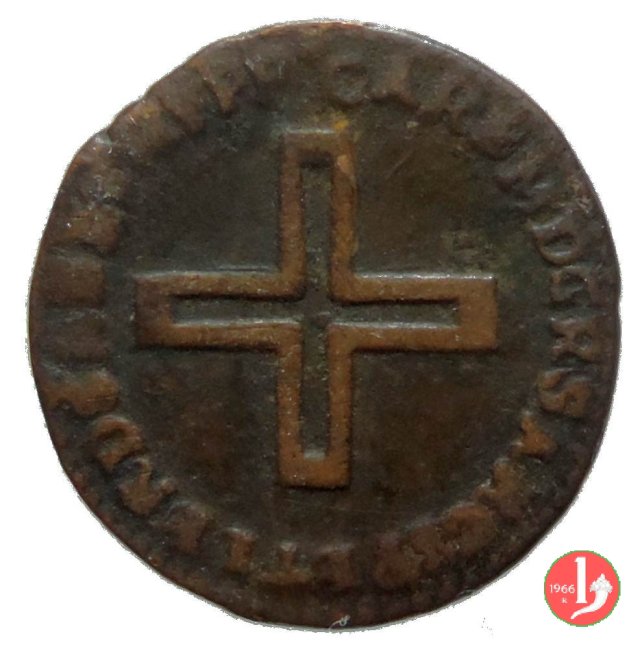 2 denari 1735 (Torino)