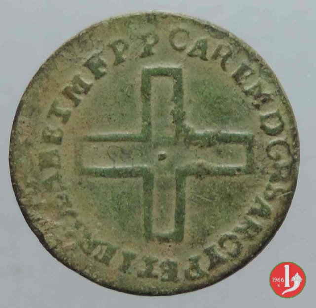 2 denari 1744 (Torino)