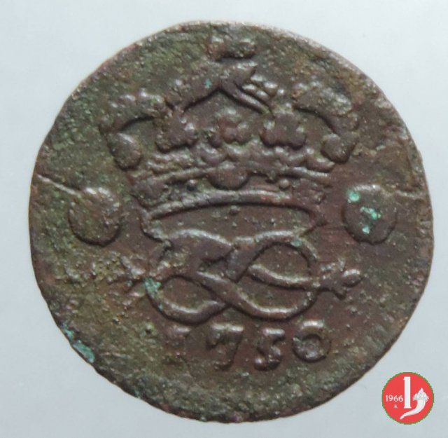 2 denari 1750 (Torino)