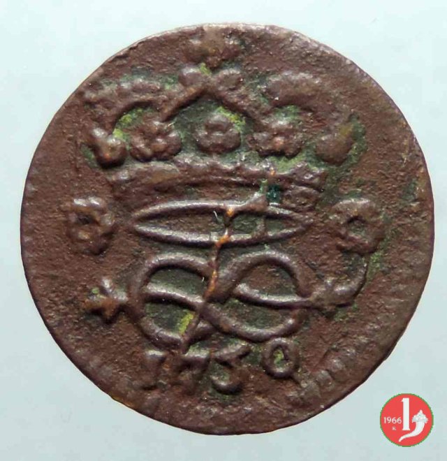 2 denari 1750 (Torino)