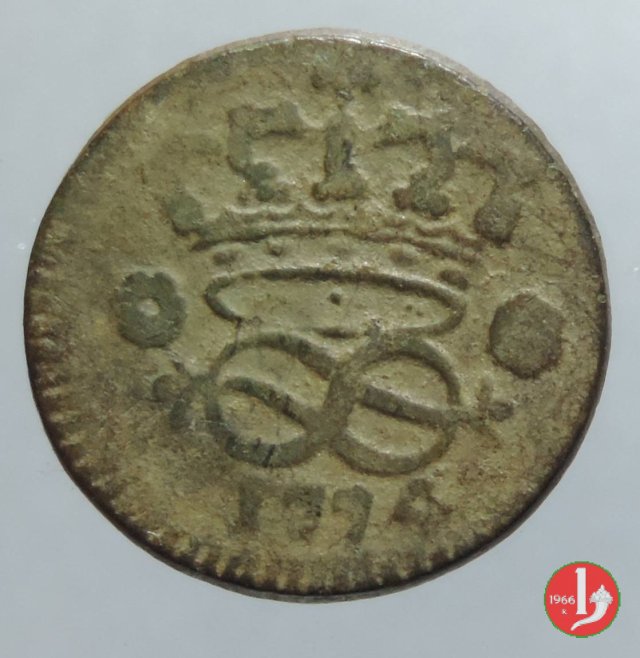 2 denari 1774 (Torino)