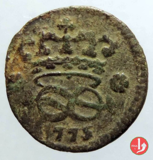 2 denari 1775 (Torino)