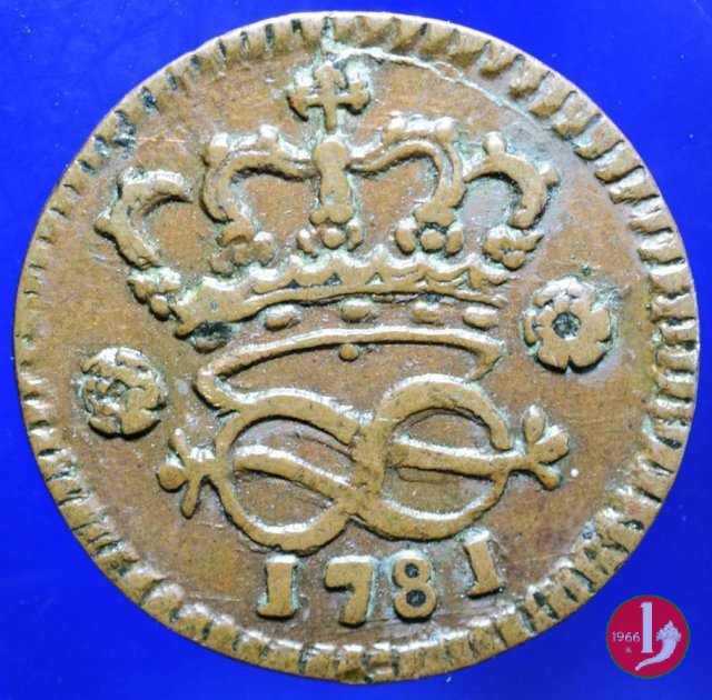 2 denari 1781 (Torino)