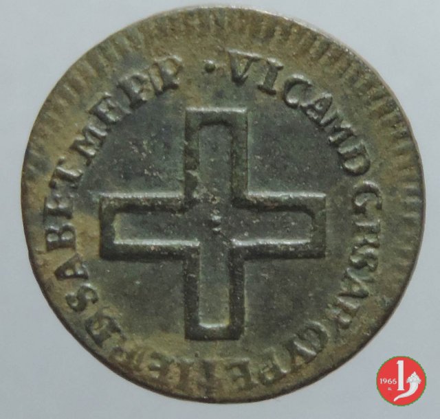 2 denari 1783 (Torino)