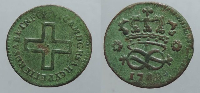 2 denari 1784 (Torino)