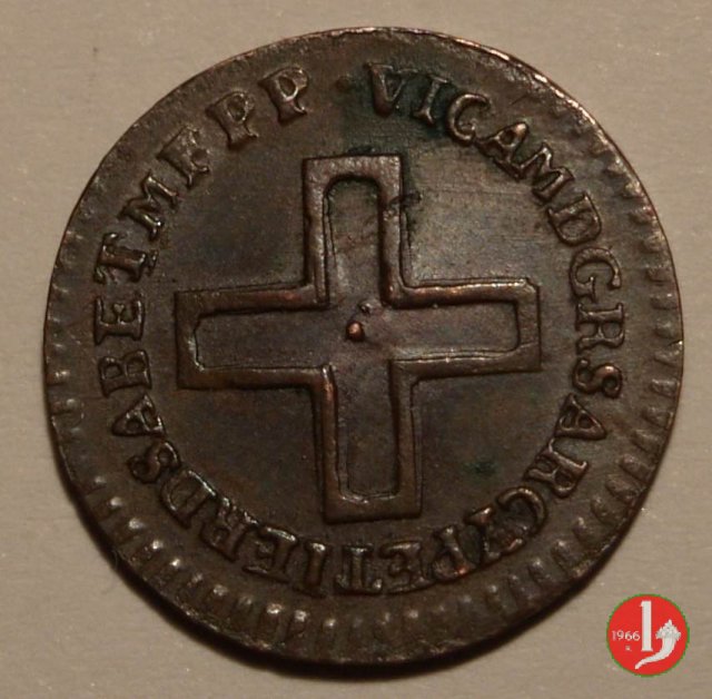 2 denari 1791 (Torino)