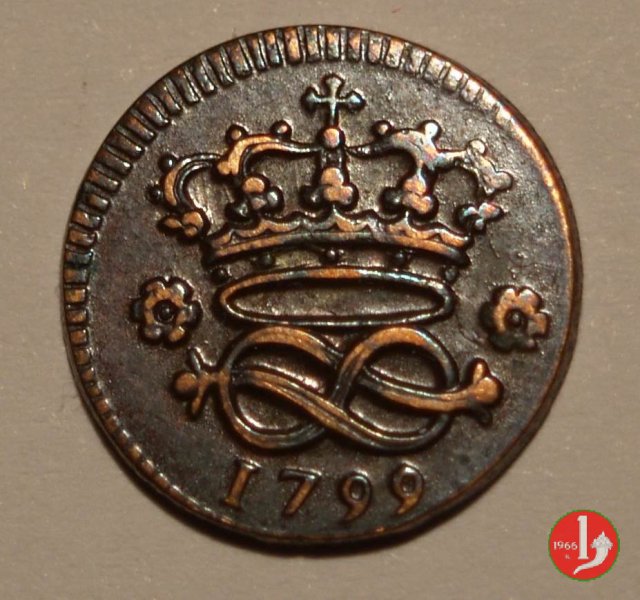 2 denari 1799 (Torino)