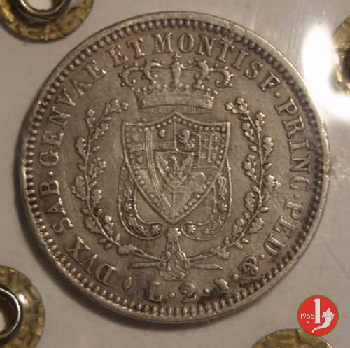 2 lire 1828 (Torino)