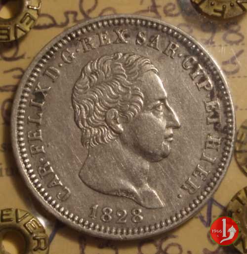 2 lire 1828 (Torino)