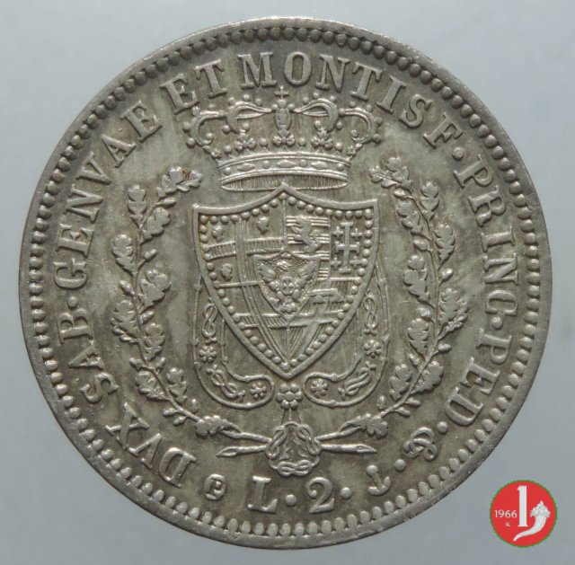 2 lire 1831 (Genova)