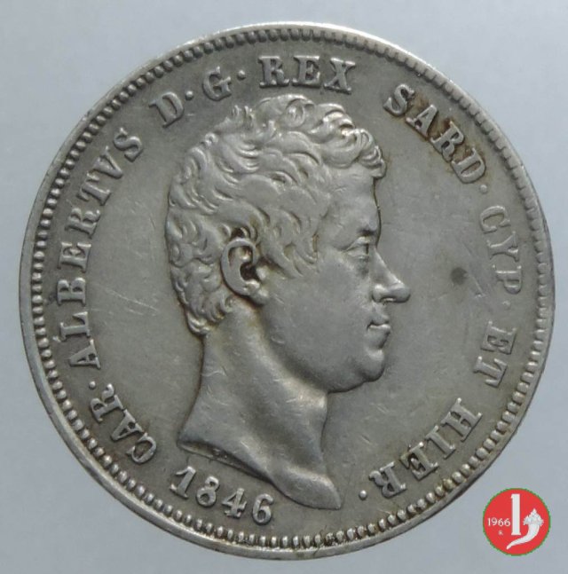 2 lire 1846 (Torino)