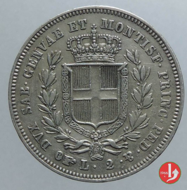 2 lire 1846 (Torino)