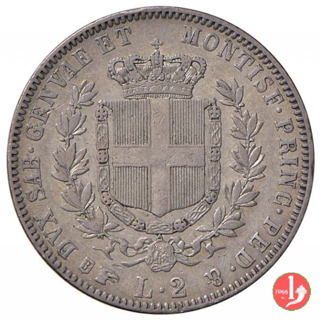 2 lire 1860 (Torino)