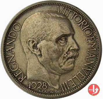 2 lire - esposizione di Milano del 1928 1928 (Johnson)