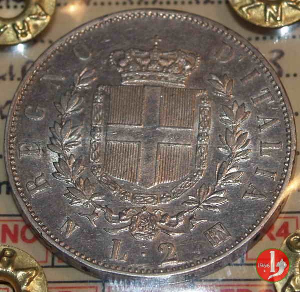 2 lire stemma 1863 (Napoli)