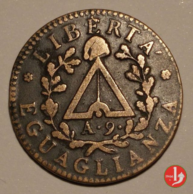 2 soldi 1800-1801 (Torino)