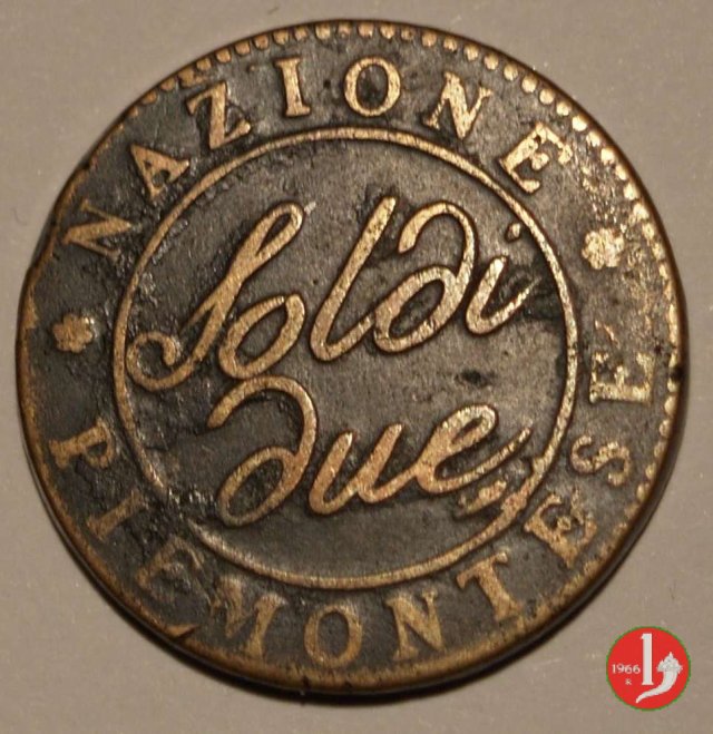 2 soldi 1800-1801 (Torino)