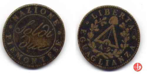 2 soldi 1800-1801 (Torino)