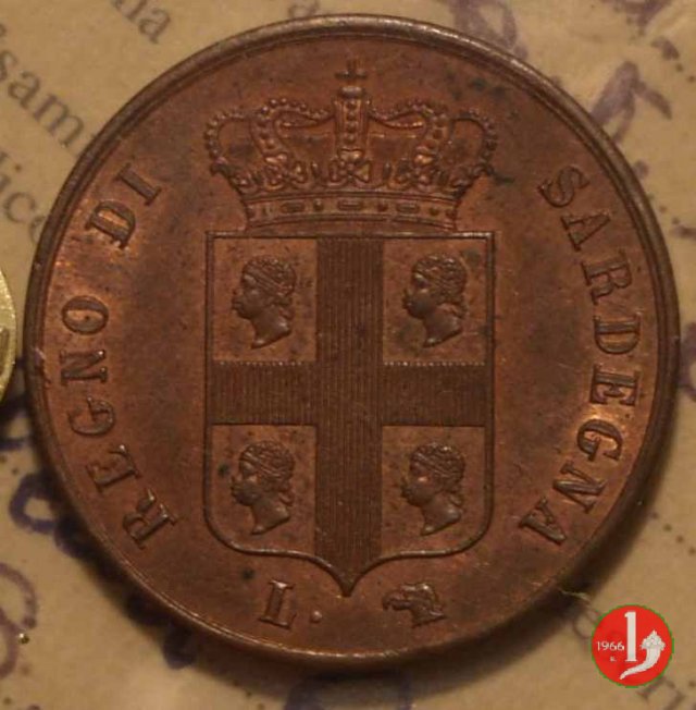 3 centesimi 1842 (Torino)