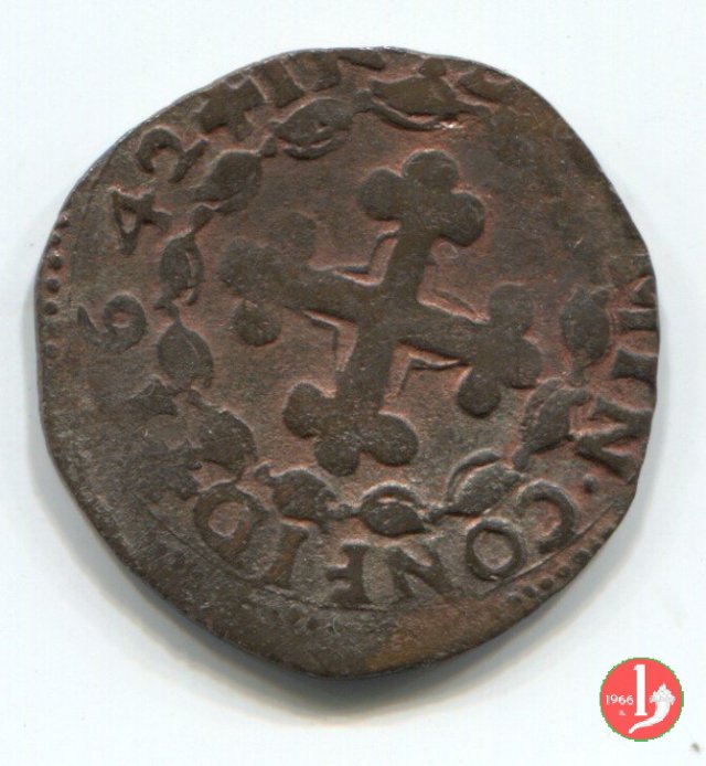 4 Soldi II tipo 1642 (Biella:Ivrea)