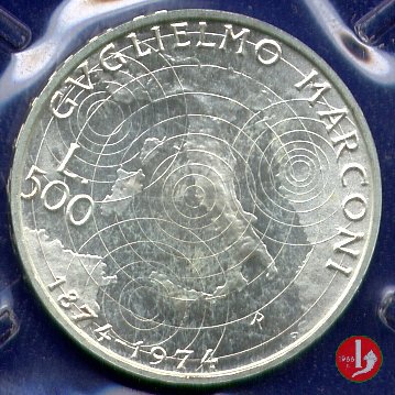 500 Lire Marconi 1974 (Roma)