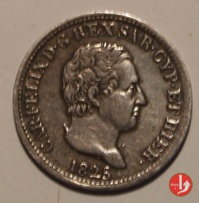 50 centesimi 1825 (Torino)