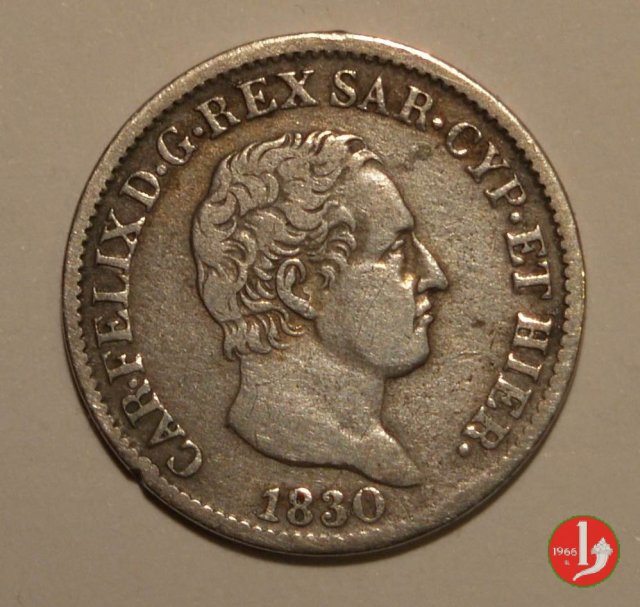 50 centesimi 1830 (Torino)