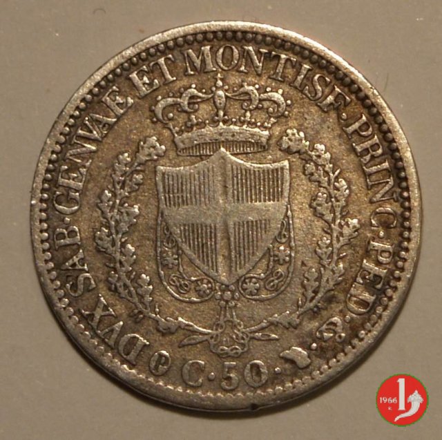 50 centesimi 1830 (Torino)