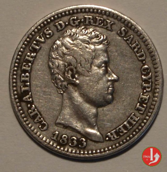 50 centesimi 1833 (Torino)