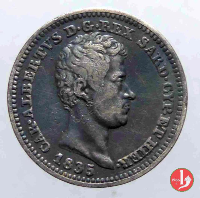 50 centesimi 1835 (Torino)