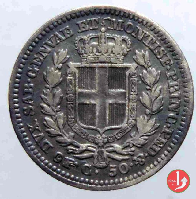 50 centesimi 1835 (Torino)