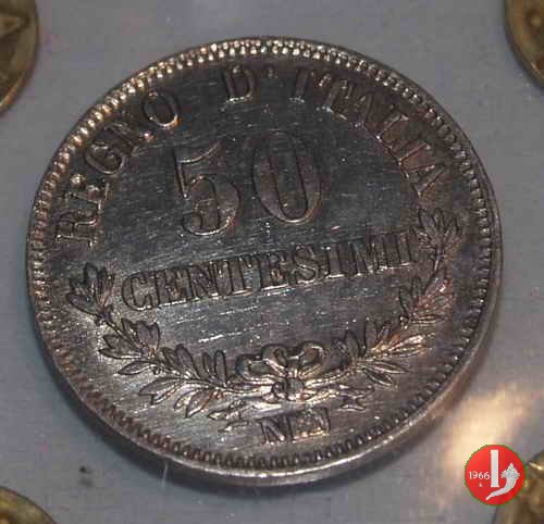 50 centesimi valore 1867 (Napoli)