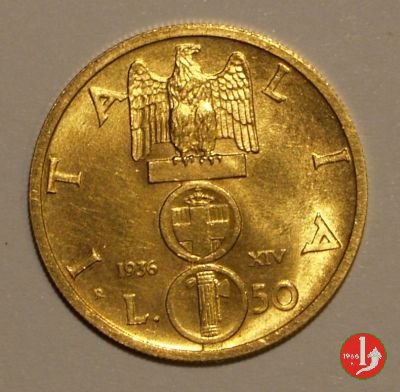 50 lire impero 1936 (Roma)