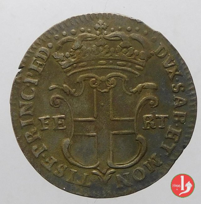 5 Soldi III tipo 1742 (Torino)