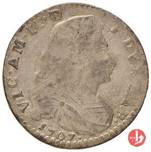 5 Soldi II tipo 1707 (Torino)