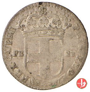 5 Soldi II tipo 1707 (Torino)