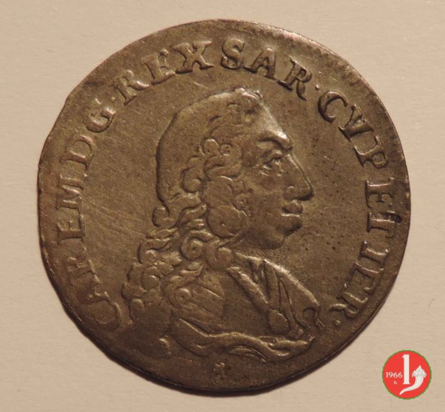 5 Soldi II tipo 1741 (Torino)