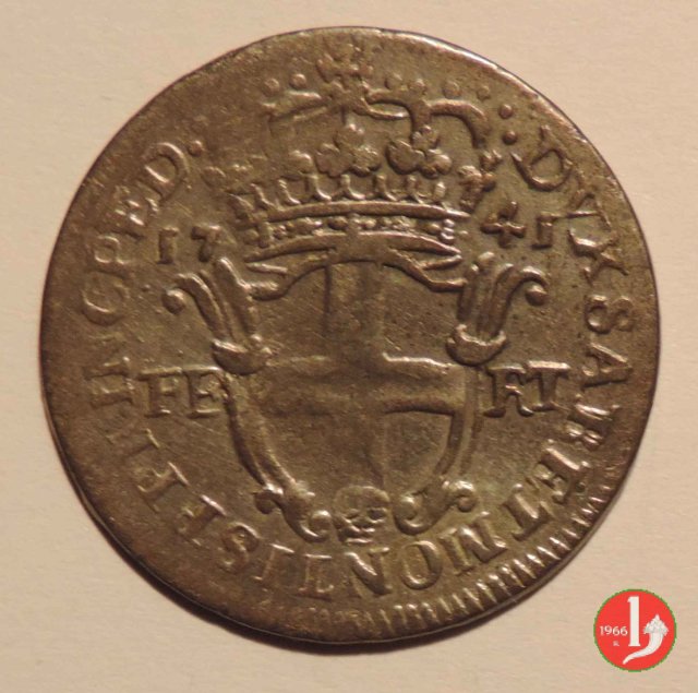 5 Soldi II tipo 1741 (Torino)