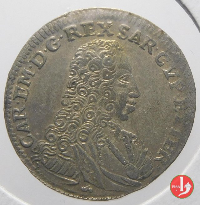 5 Soldi I tipo 1734 (Torino)