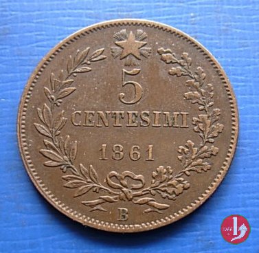 5 centesimi 1861 (Bologna)