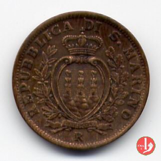 5 centesimi 1935 (Roma)