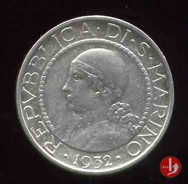 5 lire 1932 (Roma)