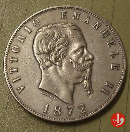 5 lire o scudo 1872 (Roma)