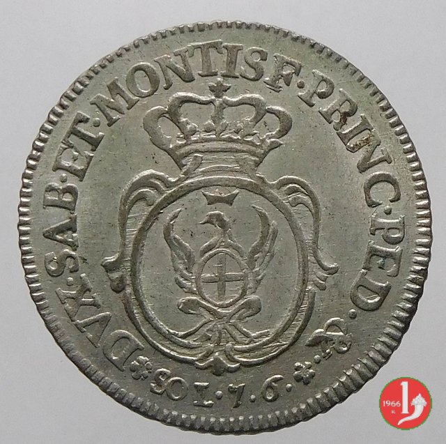 7,6 soldi 1756 (Torino)