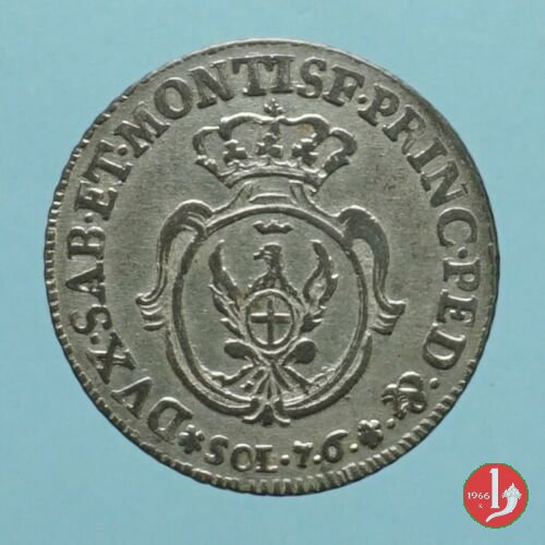 7,6 soldi 1757 (Torino)