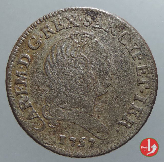 7,6 soldi 1757 (Torino)