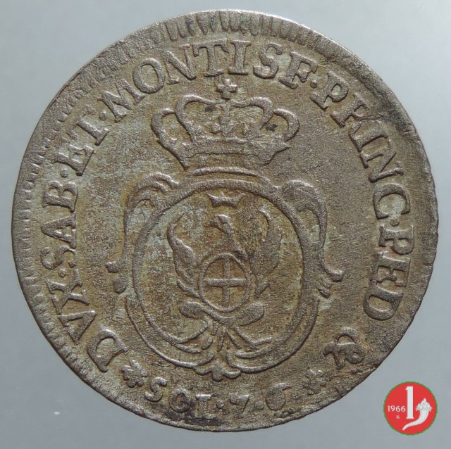 7,6 soldi 1757 (Torino)