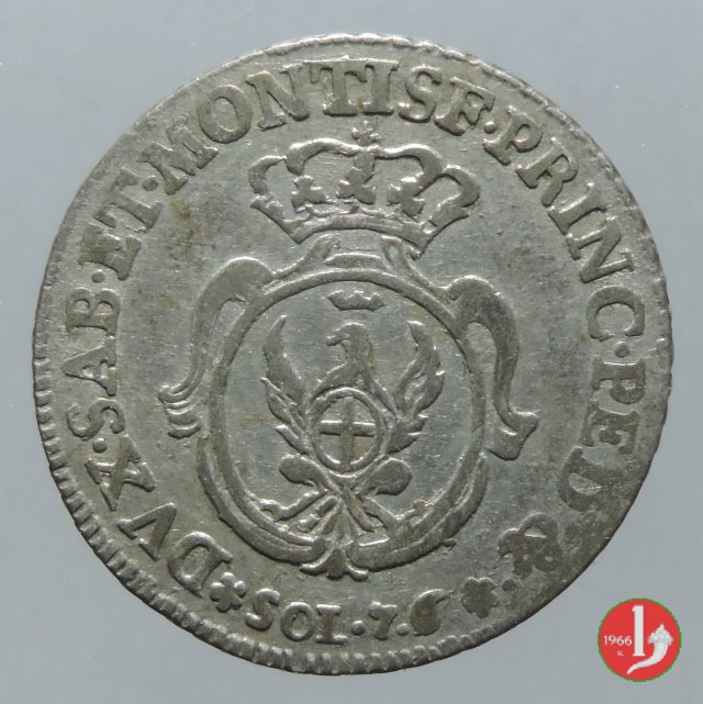 7,6 soldi 1758 (Torino)