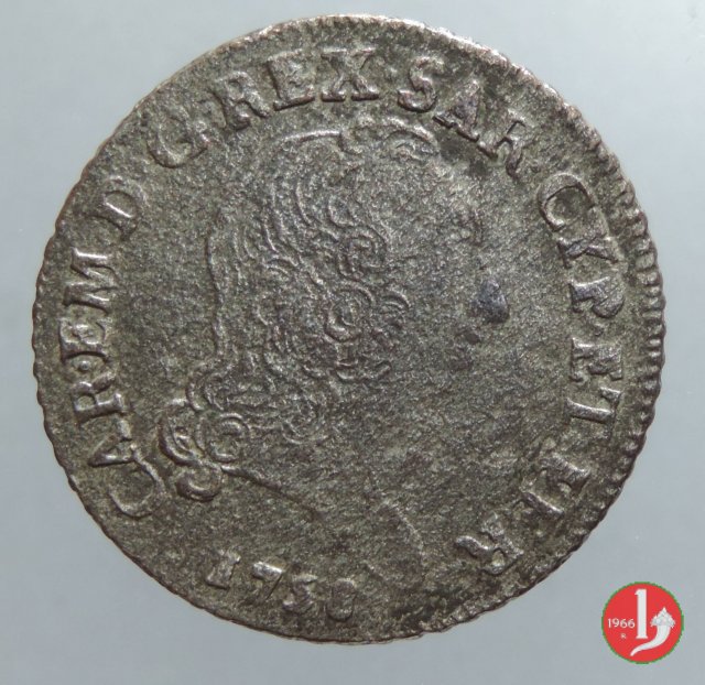 7,6 soldi 1758 (Torino)